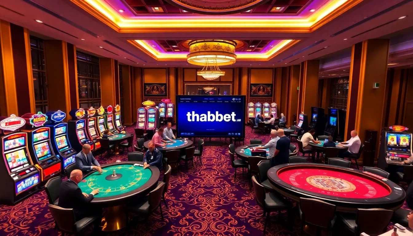 Experience thrilling gameplay at https://thabet.baby/ with dynamic casino tables and lively players.