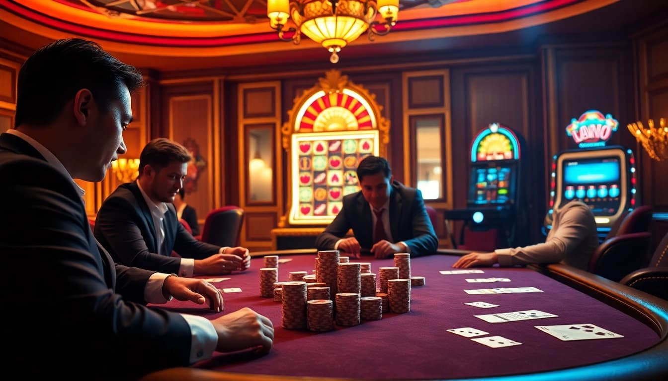 Experience high-stakes gaming at rikvip.gb.net with our luxurious poker and casino atmosphere.