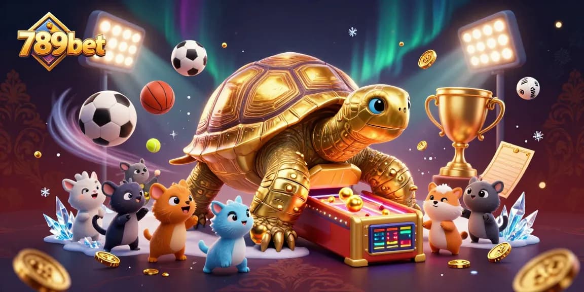 Join the excitement at 789bet, where a colossal tortoise pinball machine awaits eager players!