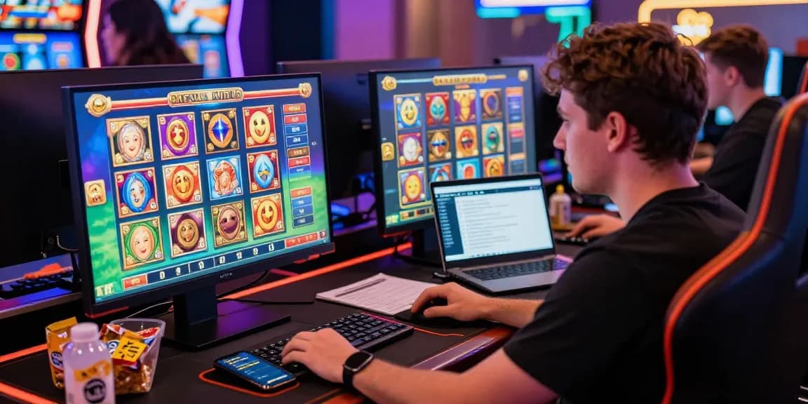 Exciting online gaming scene at dea.org.uk featuring vibrant gameplay and modern setup.