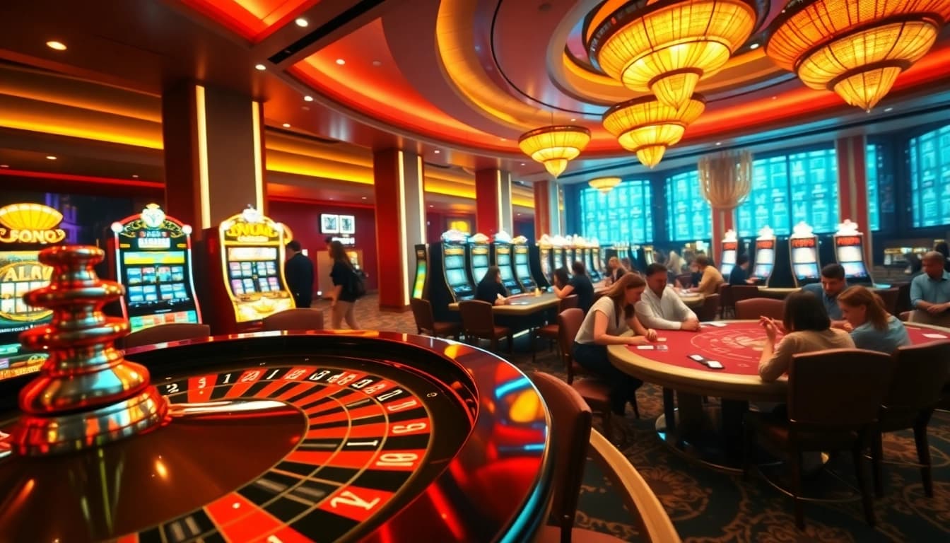 Experience the excitement of games at SODO CASINO with vibrant gambling action and lively atmosphere.
