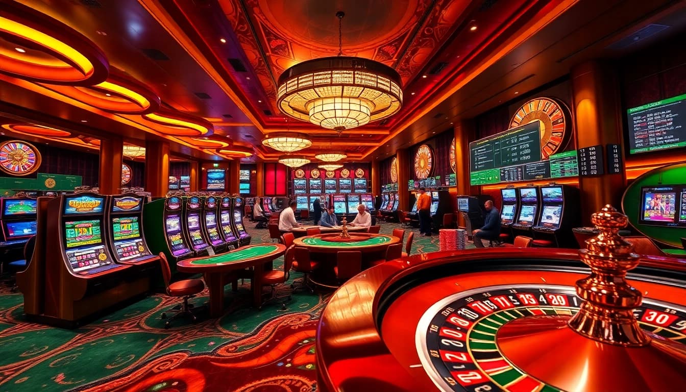 Top-notch gambling experience at https://88new.autos/ with vibrant casino elements and enthusiastic players.
