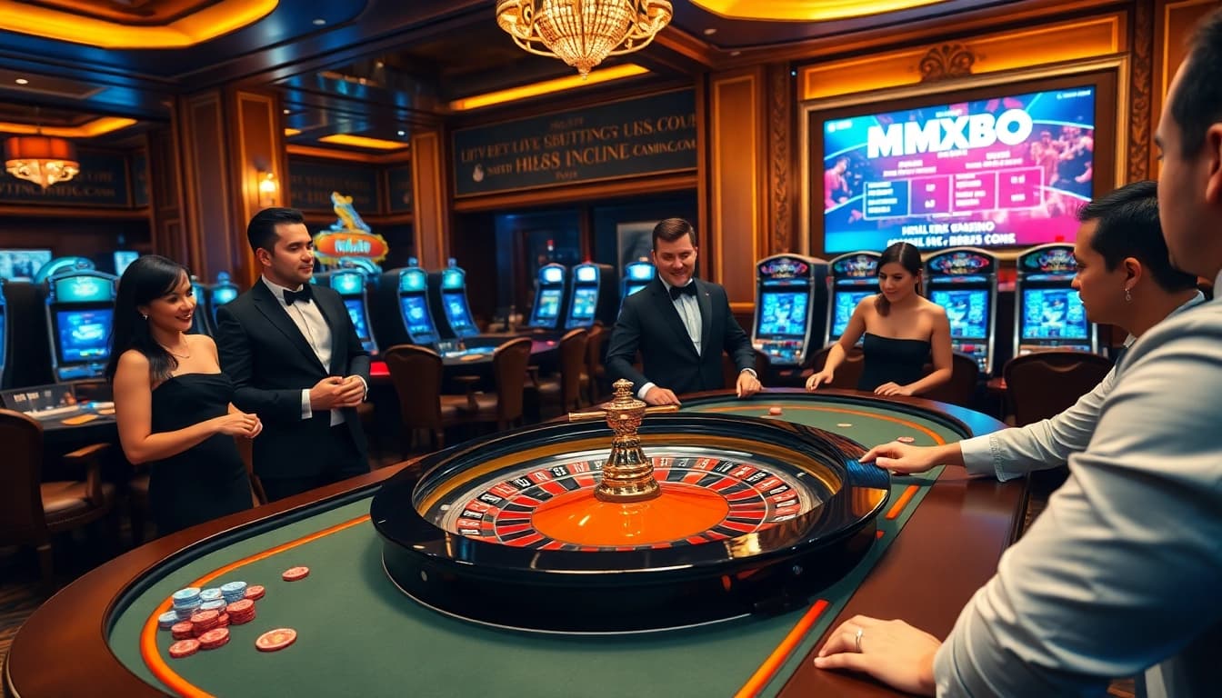 Experience thrilling roulette action at https://mm88.us.com/ with colorful chips and a vibrant atmosphere.