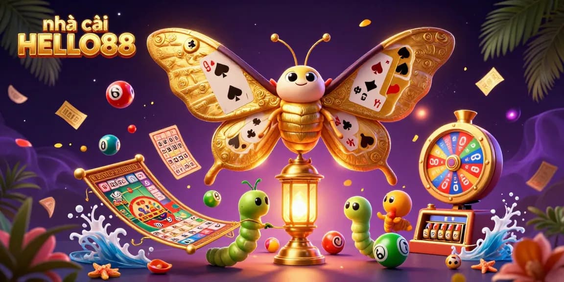 Engage with the vibrant world of nhà cái HELLO88 featuring exciting lottery elements and a dazzling casino atmosphere.