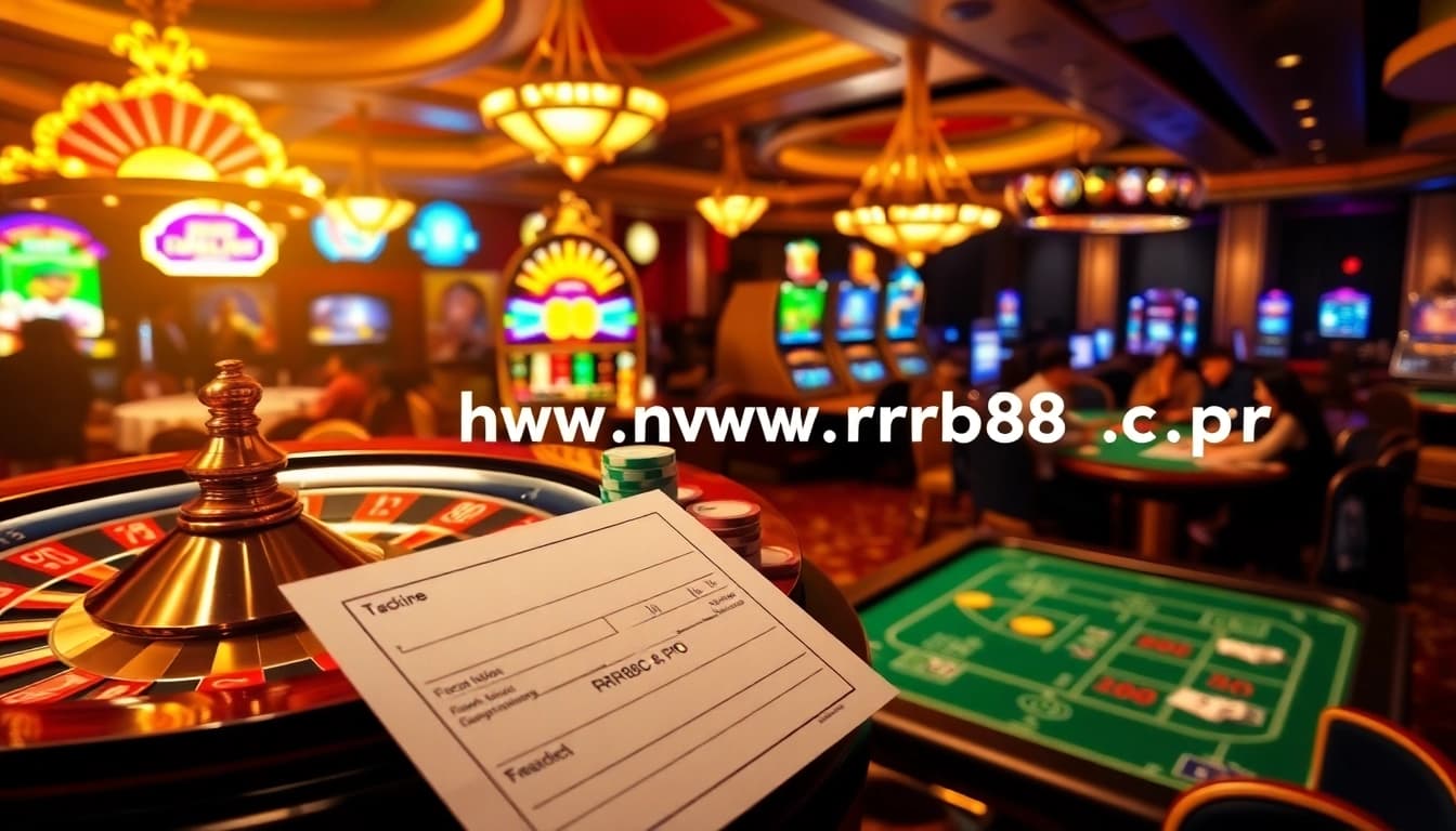 Experience the thrill of winning at https://rr88c.pro/ with exciting casino tables and poker chips.