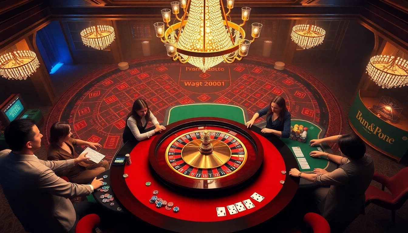 Experience high-stakes gambling excitement at https://bl555.tech/ with vibrant roulette tables and engaging players.