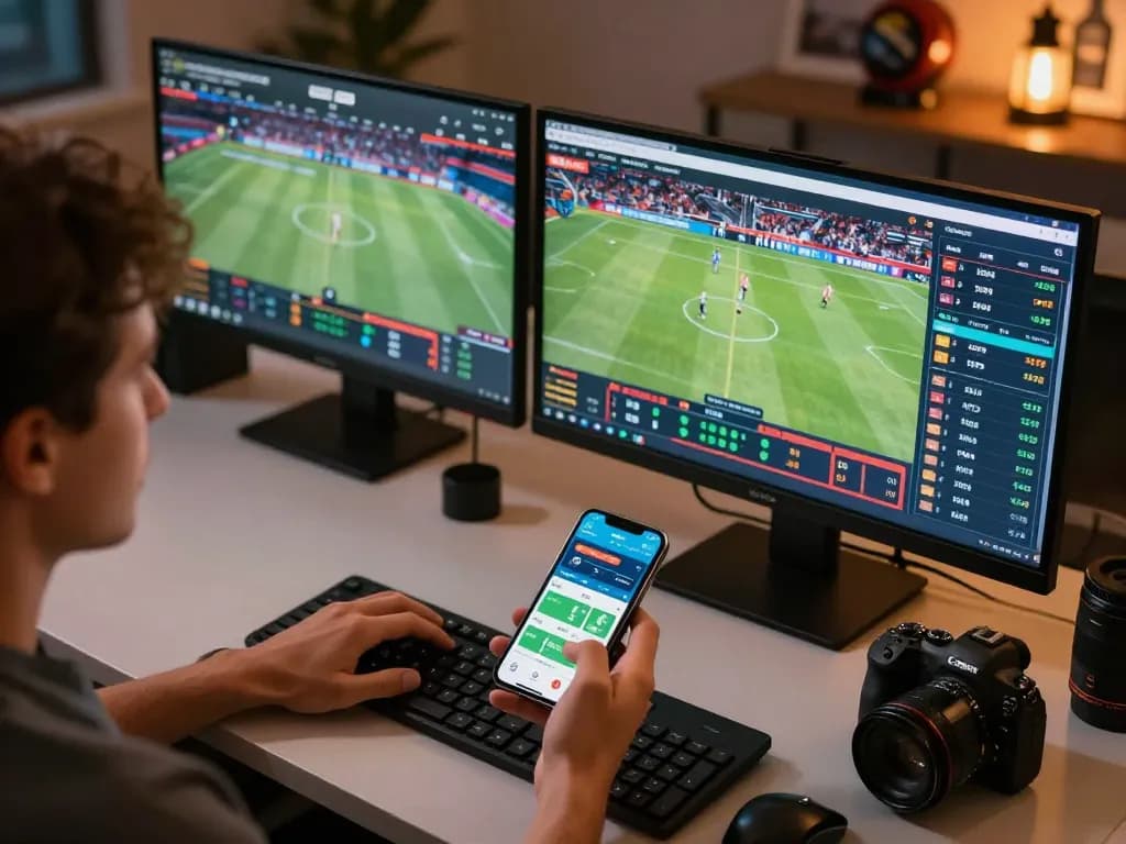 79KINH illustrates intense sports betting action with live screens, enhancing the excitement of online gambling