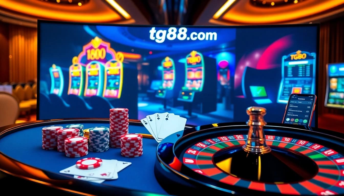Engaging casino players wagering with poker chips and cards on tg88 com’s interactive betting platform