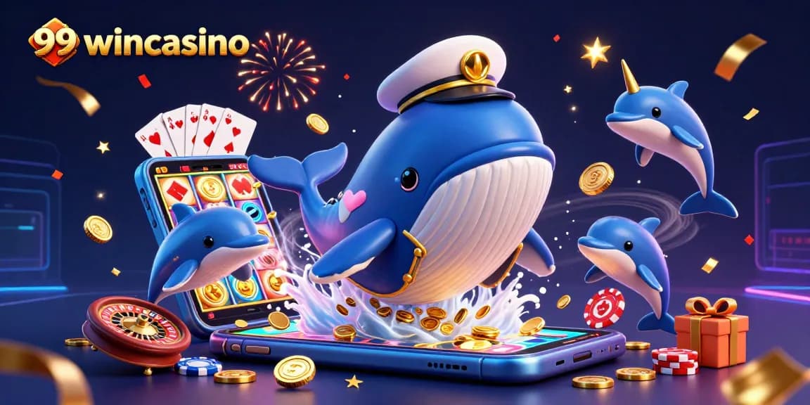 Experience dynamic gaming excitement at 99wincasino with a whimsical underwater scene full of treasure.