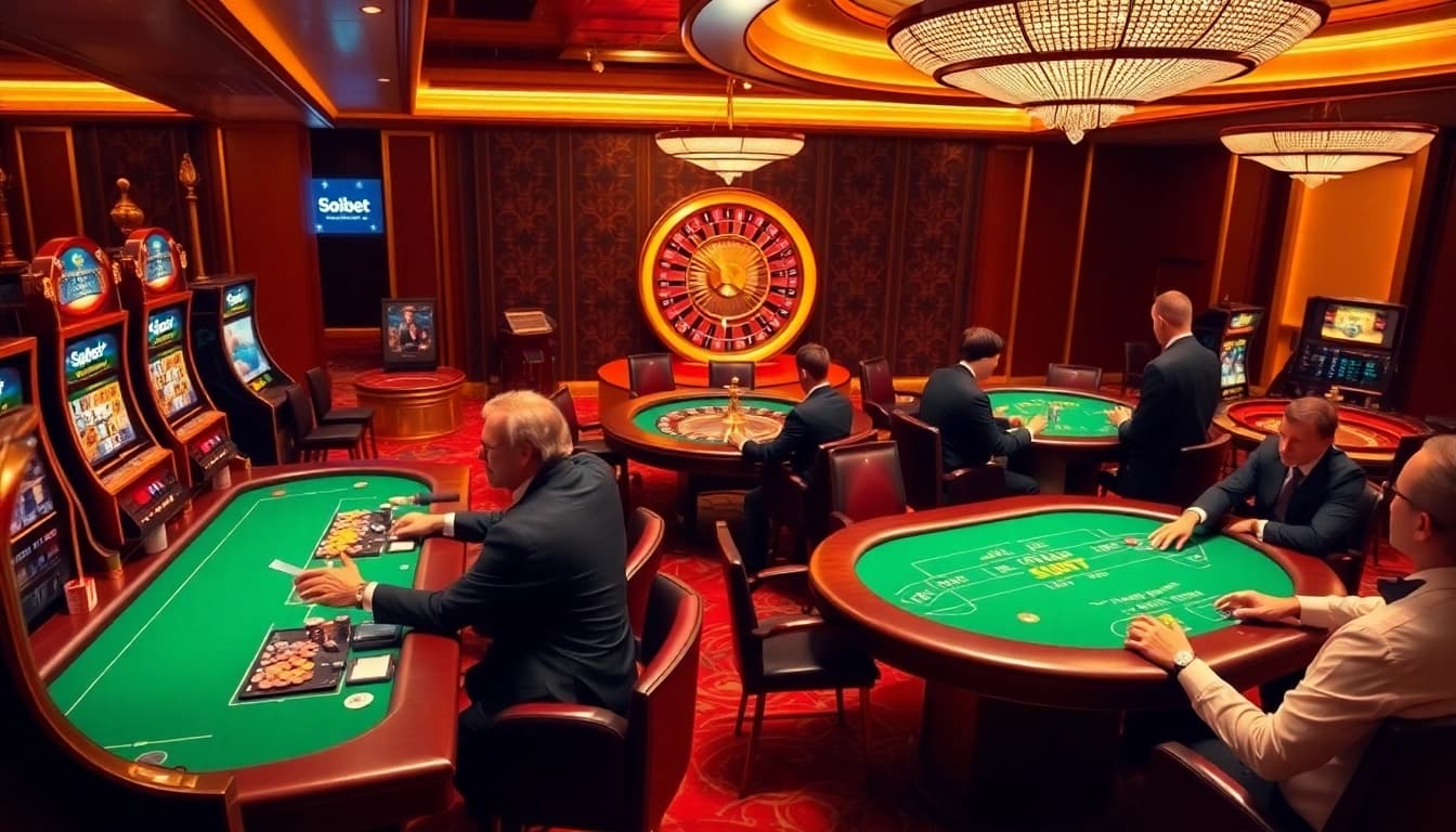 Experience the excitement of เว็บตรง soibet with dynamic casino games and inviting atmosphere.