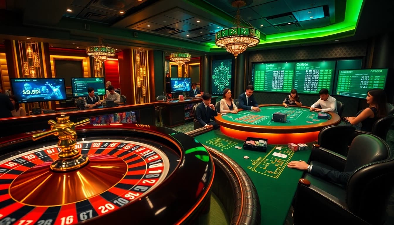 Experience the thrill of winning at https://ta88.la/ with luxurious casino gaming elements.