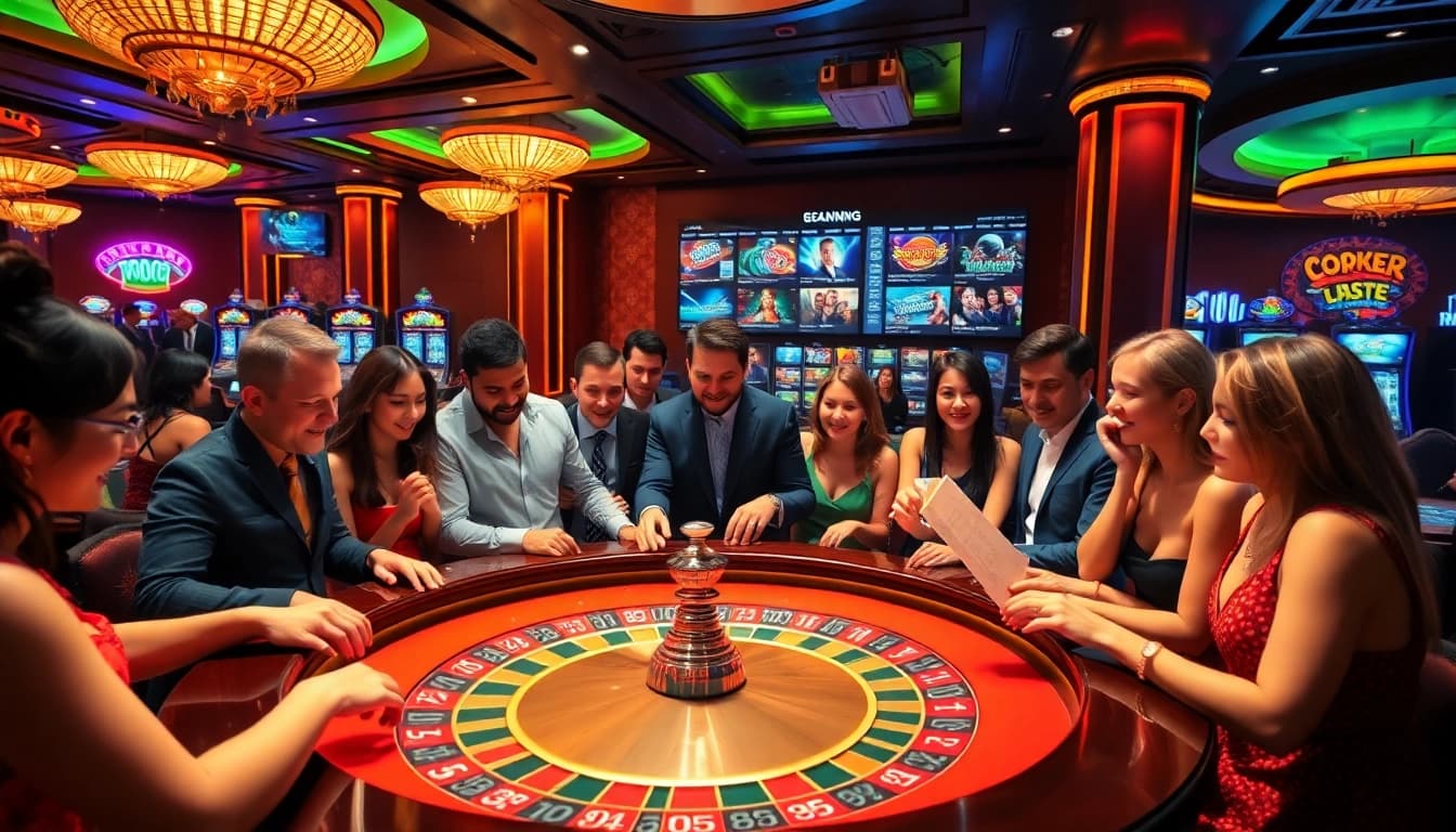 Experience thrilling gambling at mb66.nyc with poker tables and roulette excitement.