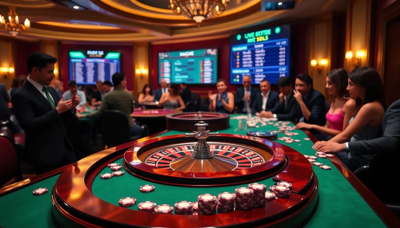Experience thrilling gameplay at https://ee88a.co.com/ with vibrant casino tables and excited gamblers.