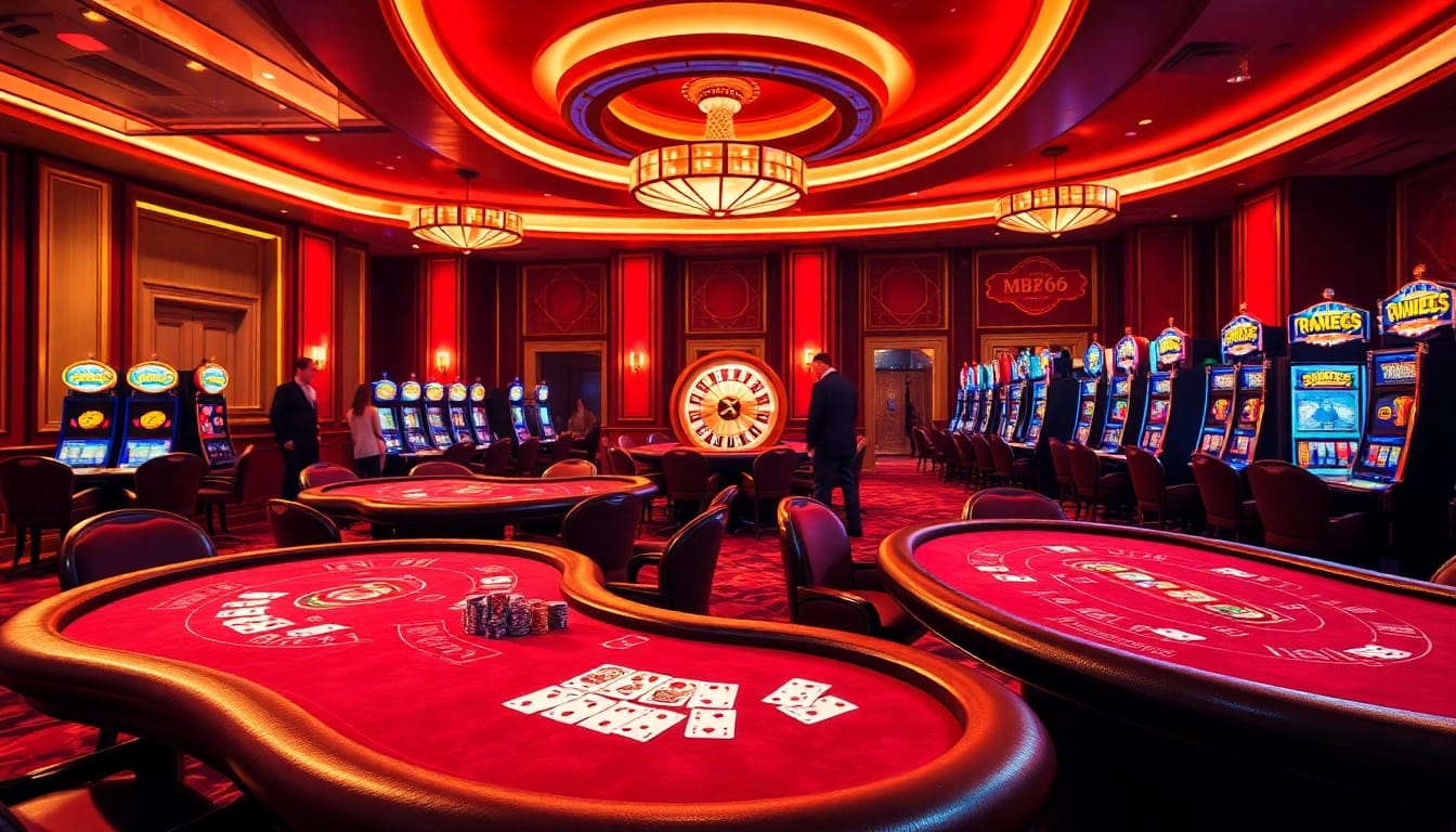Experience the thrill of high-stakes gambling at MB66 casino tables loaded with excitement.