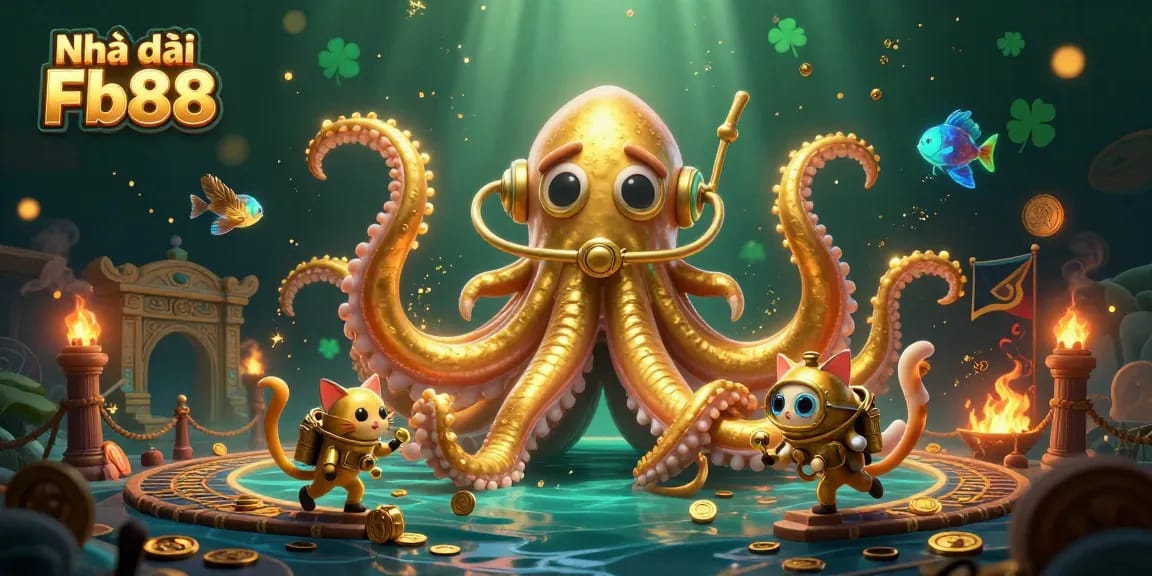 Engage with Nhà cái Fb88 through dynamic betting action in a vibrant casino-themed scene.