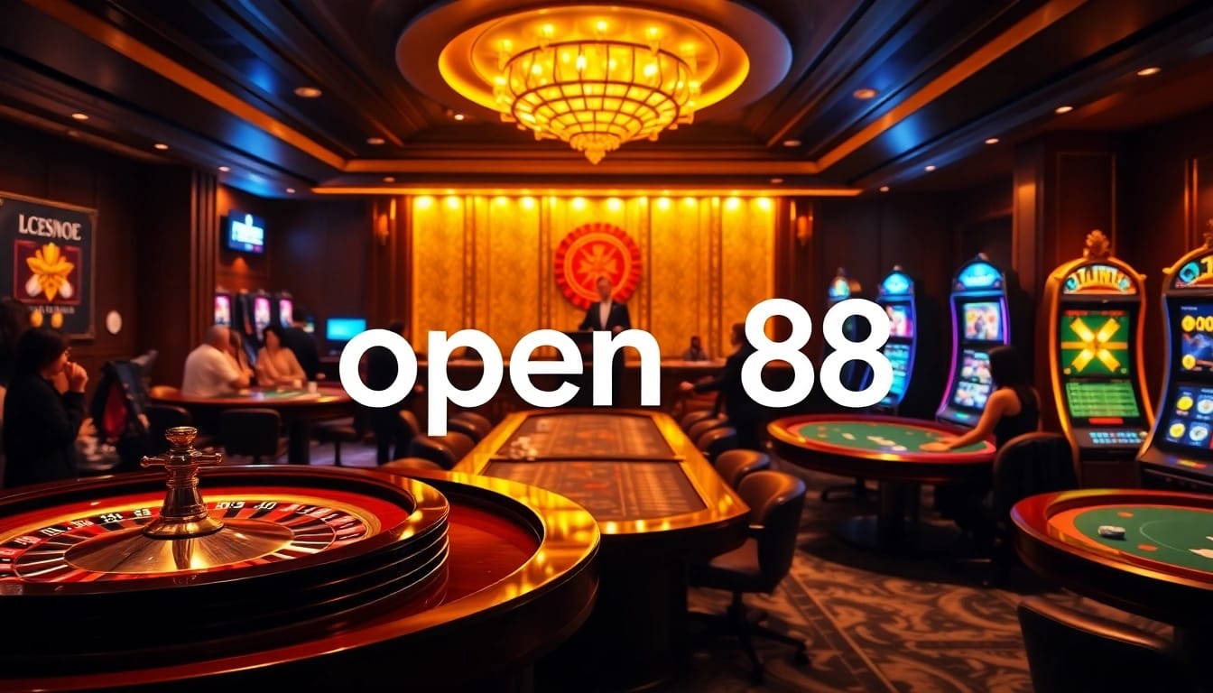 Experience the luxury of open88 with thrilling casino games and interactive dealers.