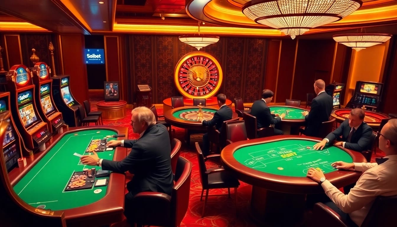 Experience the excitement of เว็บตรง soibet with dynamic casino games and inviting atmosphere.