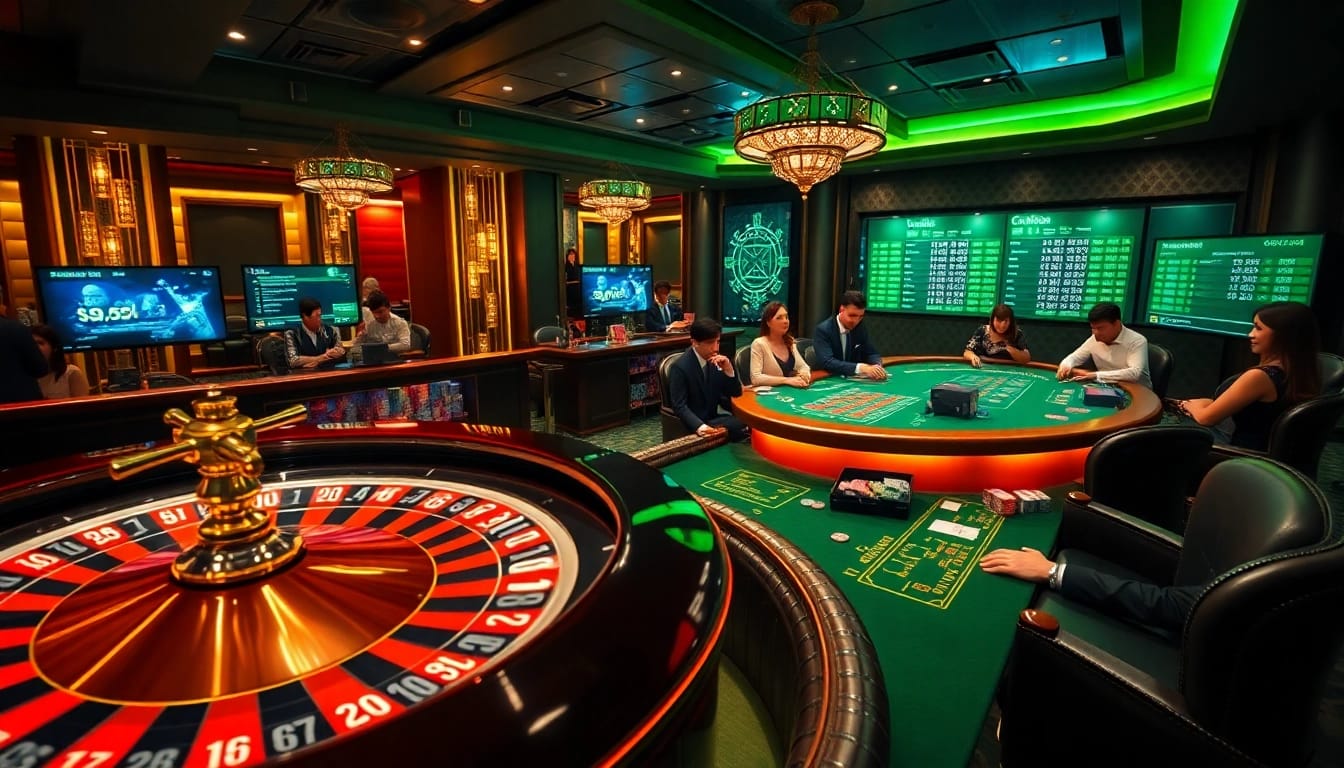 Experience the thrill of winning at https://ta88.la/ with luxurious casino gaming elements.