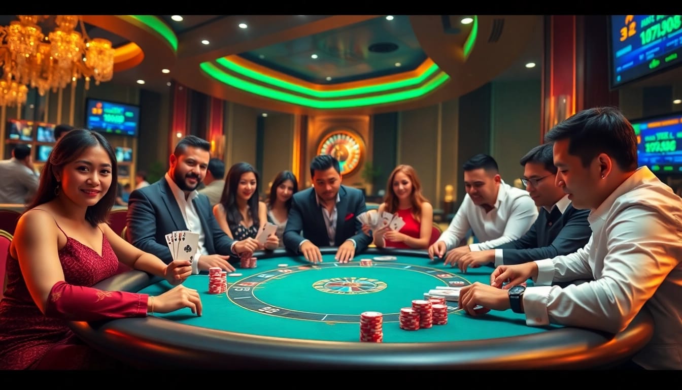 Experience the excitement of gambling at https://urr88.com/ with vibrant poker, roulette, and engaging players.