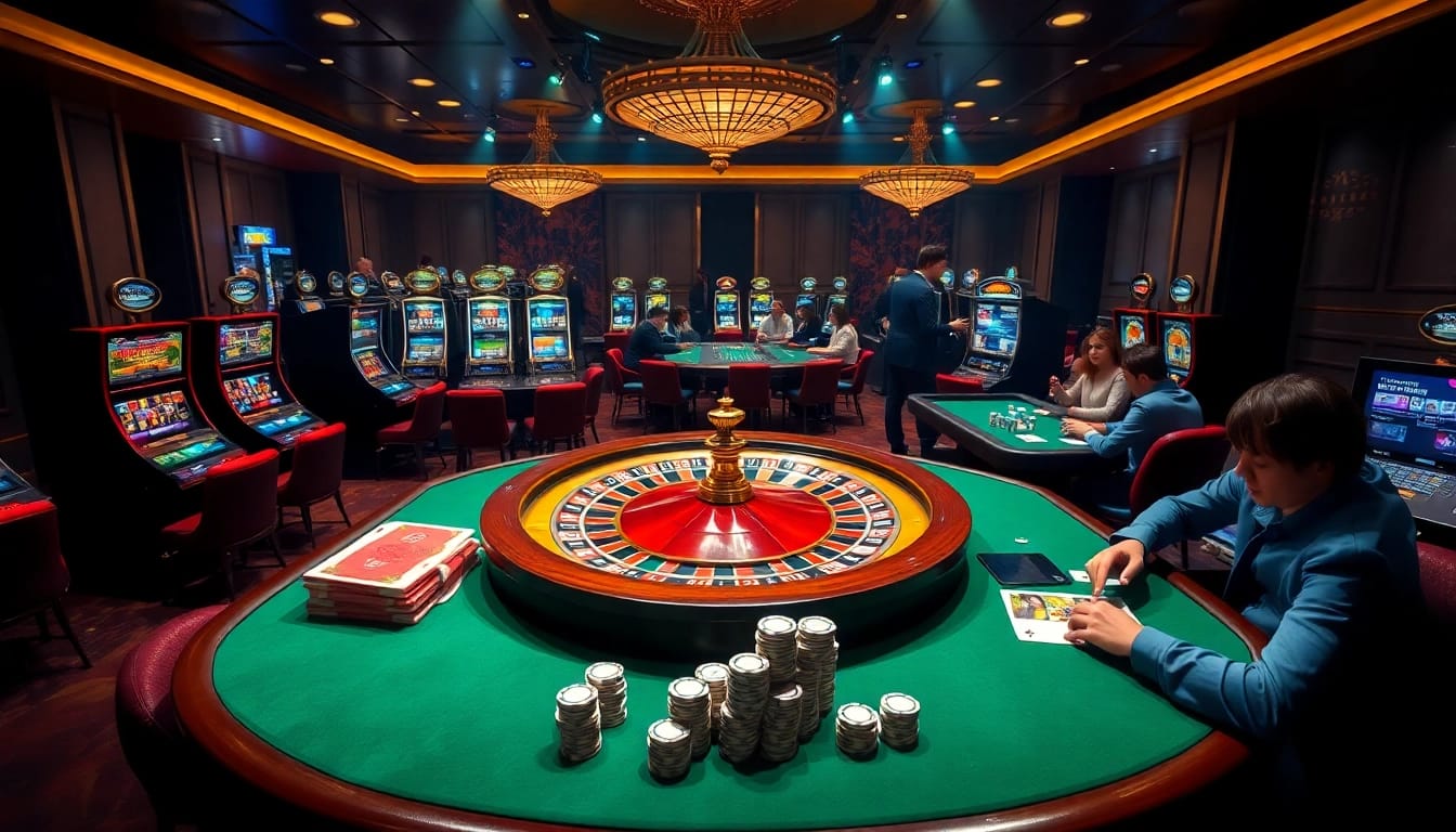 Experience high-stakes gambling at http://sunwin.loans/, with tantalizing poker chips on a lively casino table.