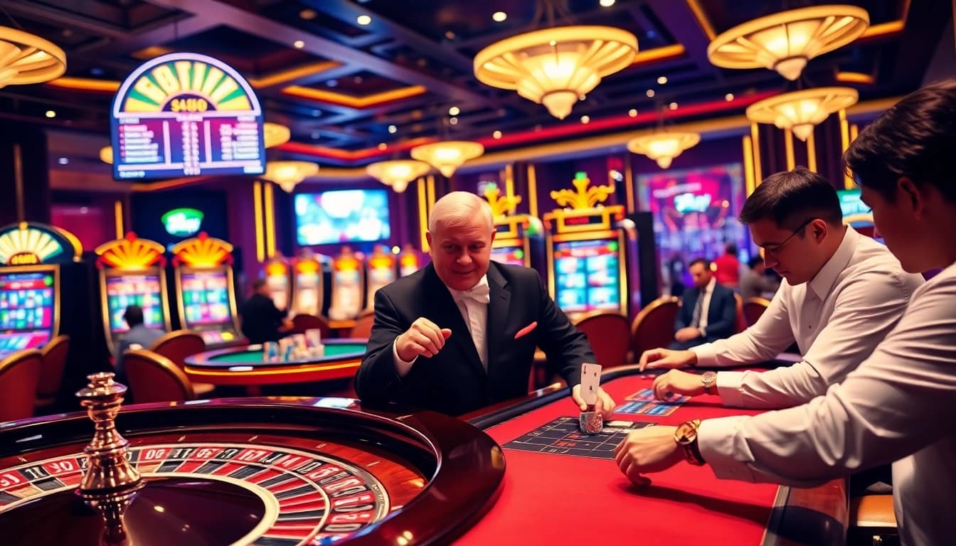 Experience thrilling casino gameplay at https://luongsontv5.com/ with vibrant tables and expert players.