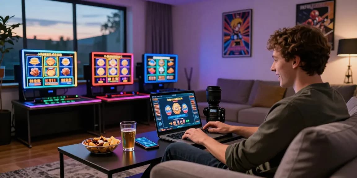 Engaging online gaming experience at https://jumpspace.org.uk featuring vibrant slot games and a cozy atmosphere.