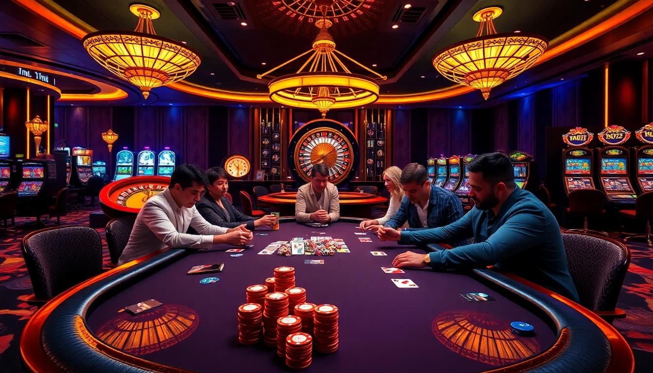Experience excitement at https://nk88net.com/ with the thrill of a high-stakes poker game.