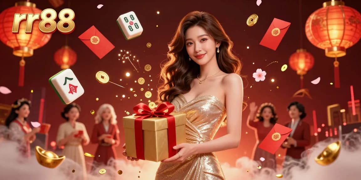 Experience thrilling gaming action at rr88 with festive visuals and dynamic casino elements.