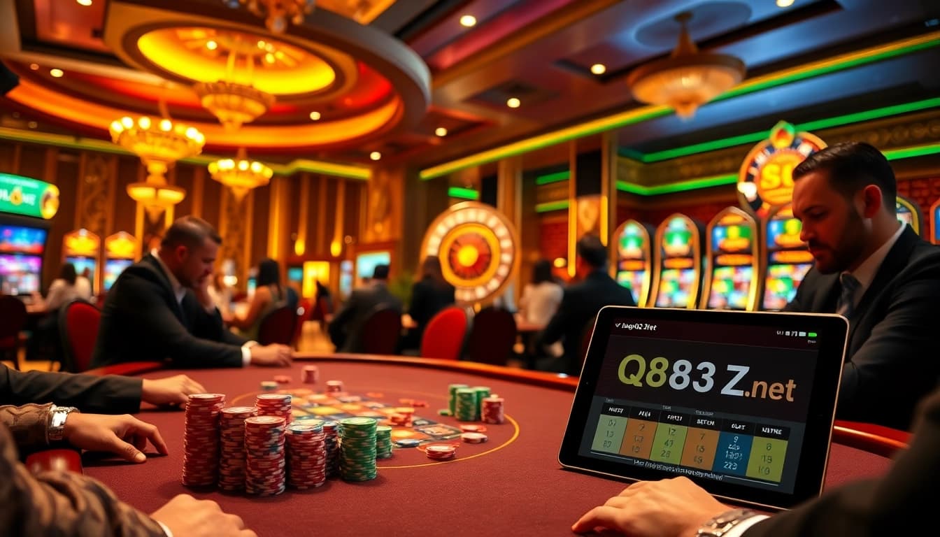 Experience the excitement of gaming at https://qq88z.net/ with poker, roulette, and vibrant casino visuals.