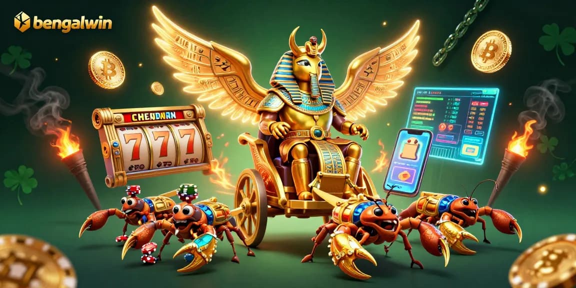 Experience the thrill of wins at bengalwin with vibrant gaming elements and captivating design.