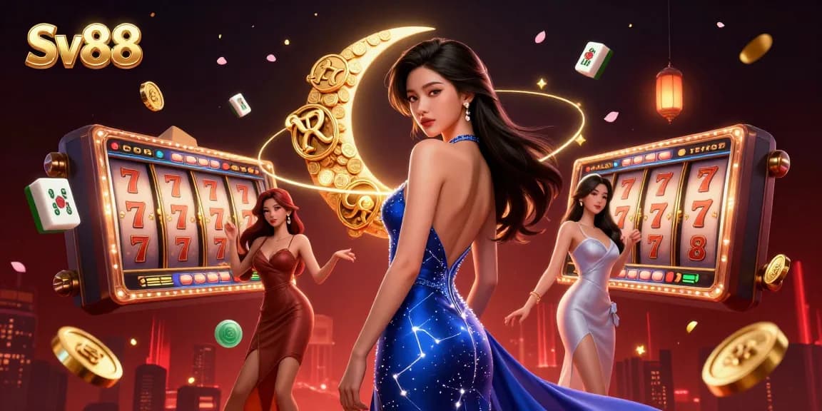 Engage with Sv88's exciting slot games and jackpot opportunities in this vibrant casino scene.