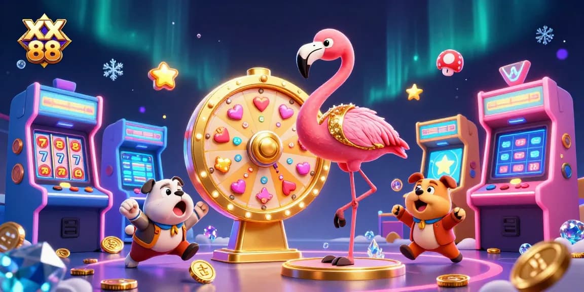 Win big at XX 88 with a vibrant, engaging casino game show scene featuring excitement and prizes.