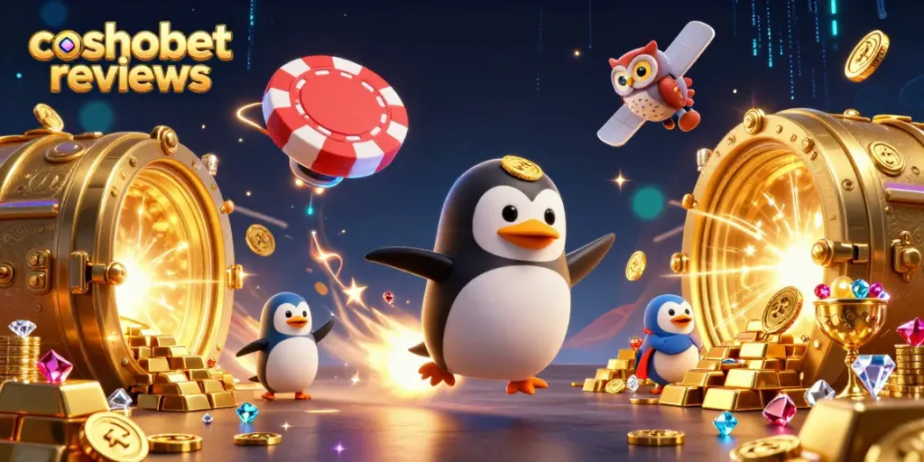 Experience dynamic gameplay with cosmobet reviews showcasing vibrant 3D cartoon casino action.