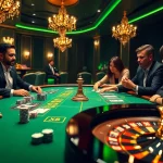 Players enjoy a thrilling poker game at XX 88 casino with vibrant chips and cards.