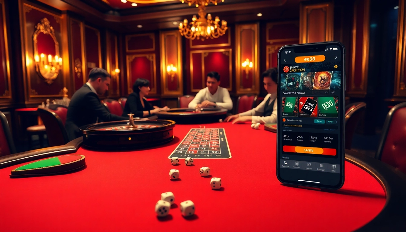 Experience seamless đăng nhập ee88 at a luxurious casino with thrilling games and vibrant atmosphere.