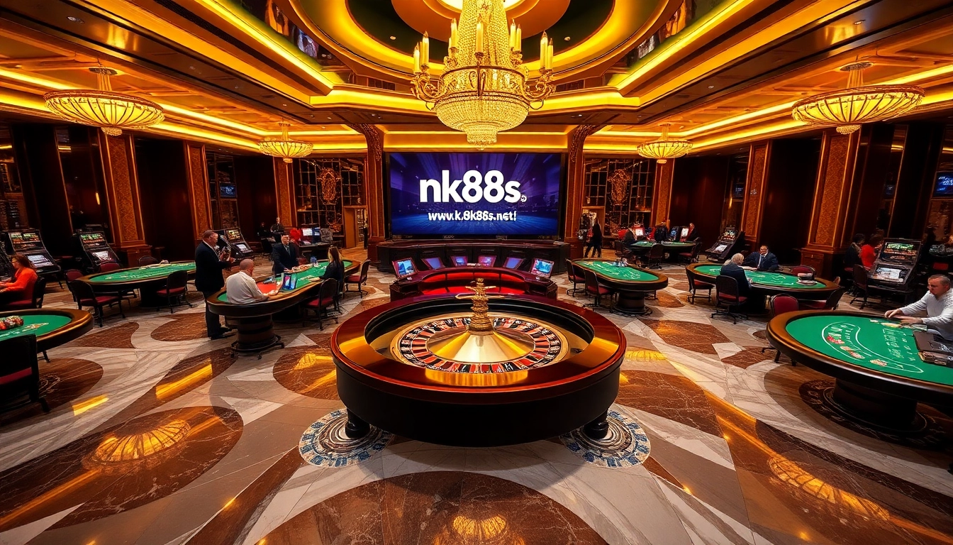 Play exciting games at https://nk88s.net/ featuring a luxurious casino atmosphere