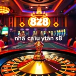 Engaging casino scene with vibrant poker table highlighting nhà cái uy tín s8 experience.