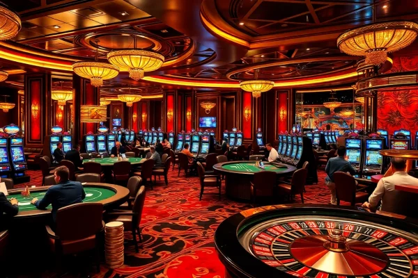 Experience the excitement of gambling at https://hbbet4.art/ with vibrant casino activities and rich decor.