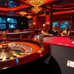 Experience the excitement of winning at https://bem88.io/ with a professional casino scene featuring vibrant roulette and poker action.
