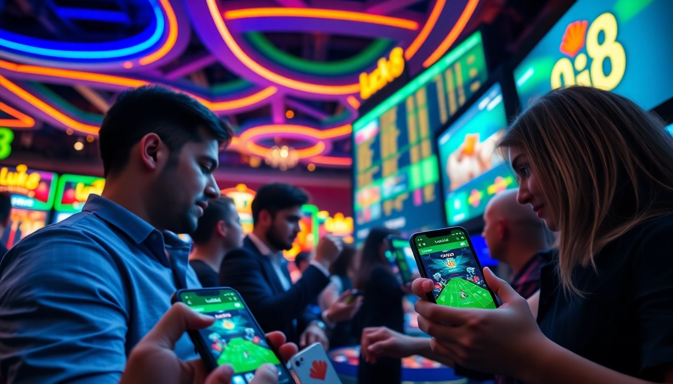 Experience exclusive online betting at luck8win.live with vibrant casino games and thrilling players